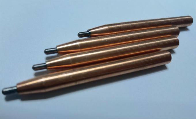 औद्योगिक अनुप्रयोगों के लिए सटीक वोल्फ्रेम सामग्री स्पॉट वेल्डिंग इलेक्ट्रॉन सामग्री 4