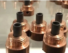 स्टड वेल्डिंग इलेक्ट्रोड के साथ केसीएफ वेल्ड गाइड स्लीव्स बोल्ट वेल्डिंग के लिए केसीएफ स्लीव