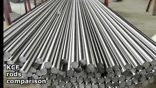 केसीएफ छड़ों की तुलना