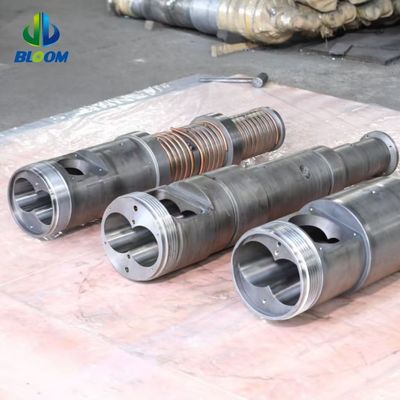 गुणवत्ता  High-Accuracy 38CrMoAlA Conical Twin Screw Barrel for Progressive Compression in Plastic and Rubber Extrusion कारखाना