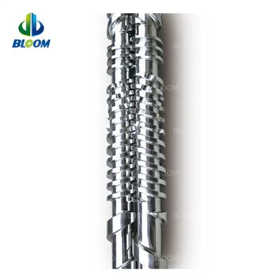 गुणवत्ता  Wear Resistant and Corrosion Resistant Screw Shafts with 350℃ Temperature Resistance for Twin Screw Extruders कारखाना