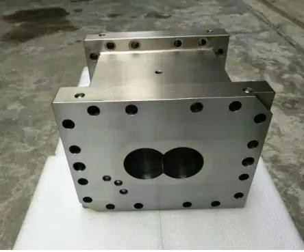 फुल इंटरमेशिंग बायमेटैलिक स्क्रू और बैरल एचडीपीई एक्सट्रूडर स्पेयर पार्ट्स