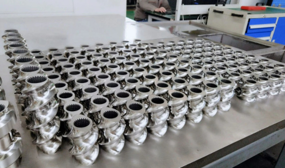 समानांतर ट्विन स्क्रू एक्सट्रूडर स्क्रू एलिमेंट्स W6mo5cr4V2 सामग्री