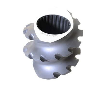 38Crmoaia Nitriding Extruder Screw Elements With Features Corrosion And Wear Resistance 38क्रॉमाया नाइट्राइडिंग एक्सट्रूडर स्क्रू एलिमेंट्स जिनकी विशेषताएं संक्षारण और पहनने के प्रतिरोध के साथ हैं