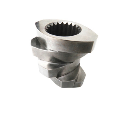 38Crmoaia Nitriding Extruder Screw Elements With Features Corrosion And Wear Resistance 38क्रॉमाया नाइट्राइडिंग एक्सट्रूडर स्क्रू एलिमेंट्स जिनकी विशेषताएं संक्षारण और पहनने के प्रतिरोध के साथ हैं
