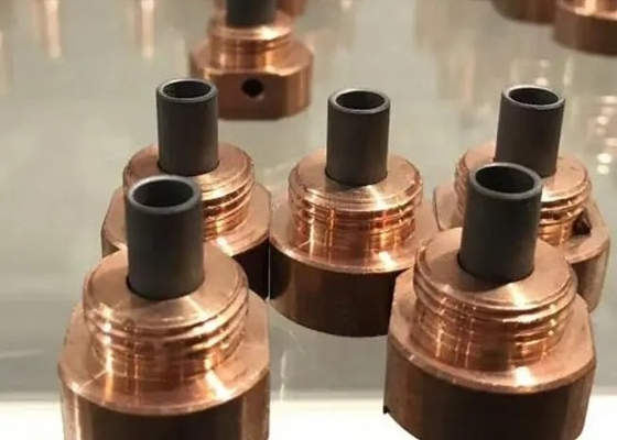 स्पॉट वेल्डिंग के लिए 20mm 30mm Cucrzr टिप KCF स्लीव का उपयोग किया जाता है
