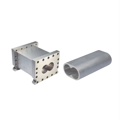 पीटीएफई ईटीएफई एफईपी पीएफए पीवीडीएफ प्लास्टिक extruder भागों पहनने के लिए प्रतिरोधी पूर्ण सेट द्विधातु शिकंजा खंड बैरल और लाइनर