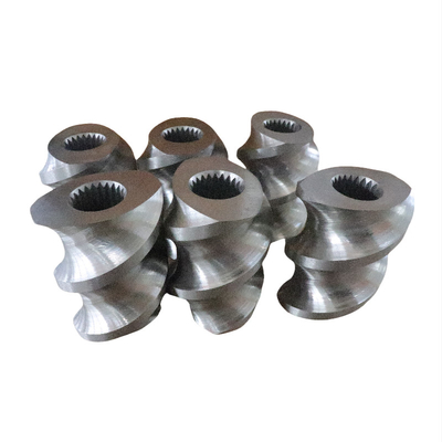 पीटीएफई ईटीएफई एफईपी पीएफए पीवीडीएफ प्लास्टिक extruder भागों पहनने के लिए प्रतिरोधी पूर्ण सेट द्विधातु शिकंजा खंड बैरल और लाइनर