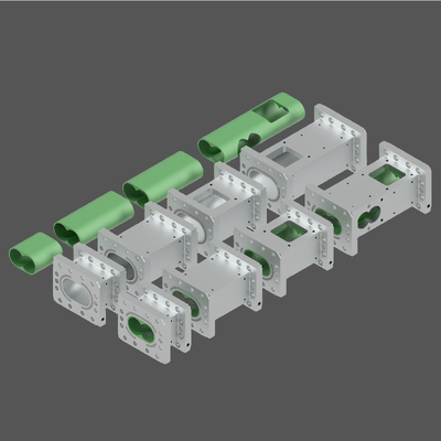 उच्च प्रदर्शन उच्च पहनने के लिए extrusion के लिए द्विधातु बैरल