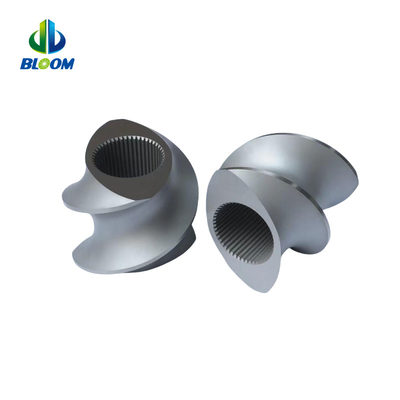 पेशेवर डिजाइन OEM सेवाओं के साथ extruder प्रतिस्थापन भागों के लिए अनुकूलित जुड़वां पेंच तत्व