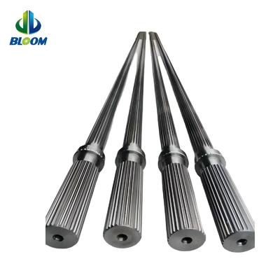 पीईईके (PEEK) पीवीडीएफ (PVDF) उत्पादन के लिए प्लास्टिक एक्सट्रूडर पार्ट्स हाई टॉर्क स्क्रू शाफ्ट