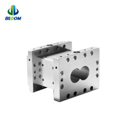 द्विधातु पेंच बैरल एक्सट्रूडर शाफ्ट एक्सट्रूडर बैरल टनल पीईईके उत्पादन के लिए