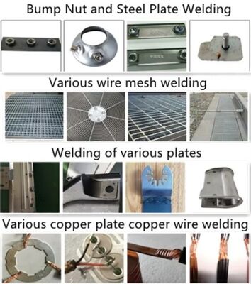 उच्च दक्षता प्रतिरोध स्पॉट वेल्डिंग मशीन 380V,220V पावर और औद्योगिक प्रतिरोध वेल्डिंग के लिए 100KVA क्षमता के साथ