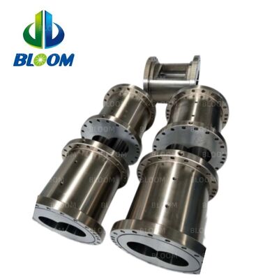 58-62HRC कठोरता और PM-HIP WR14 सामग्री के साथ HIP द्विधात्विक ट्विन स्क्रू एक्सट्रूडर बैरल, ISO9001 प्रमाणित