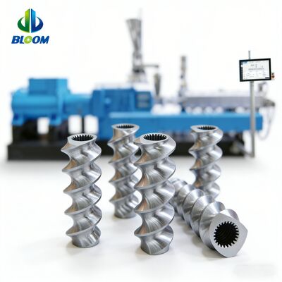 कस्टमाइज़्ड स्पेसिफिकेशन्स और हाई टॉर्क कैपेसिटी के साथ वियर और कोरोजन रेज़िस्टेंट ट्विन स्क्रू एक्सट्रूडर पार्ट्स