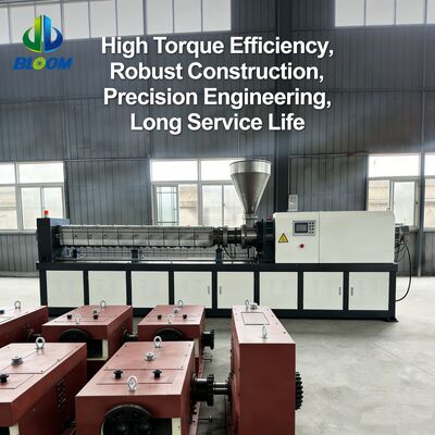 प्लास्टिक स्क्रू एक्सट्रूडर के लिए एसजेड एसजे65 सीरीज हाई टॉर्क सटीक सिंक्रोनस ऑपरेशन एक्सट्रूडर गियरबॉक्स