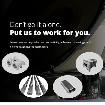 घिसाव और जंग प्रतिरोध के साथ सीएनसी परिशुद्धता मशीन वाले ट्विन स्क्रू एक्सट्रूडर पार्ट्स, अनुकूलित आकारों में