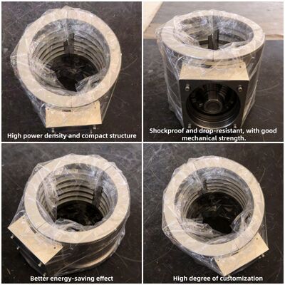 Cast Aluminum Belt Heater with High Thermal Efficiency, Even Heat Distribution, and Durable Construction for Plastic Machinery