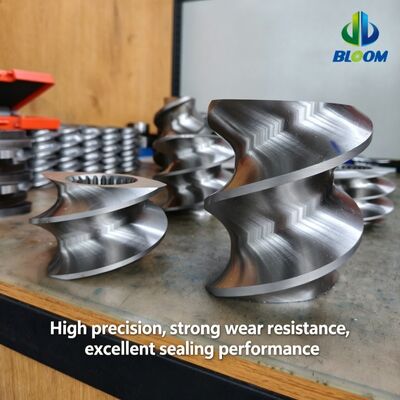 एचआरसी 58-62 कठोरता और संक्षारण प्रतिरोध के लिए सीएनसी मशीनिंग के साथ परिशुद्धता-इंजीनियर्ड ट्विन स्क्रू एक्सट्रूडर तत्व