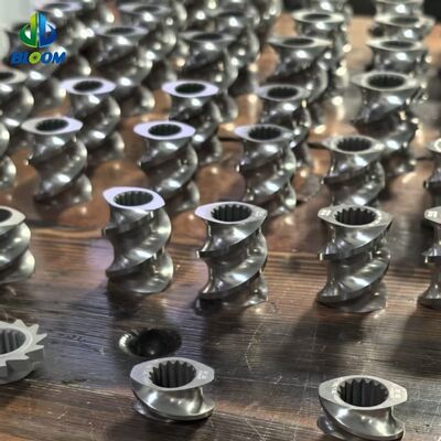 HRC 58-62 CNC Precision Machining Twin Screw Extruder Elements with Wear and Corrosion Resistance for Plastic Processing