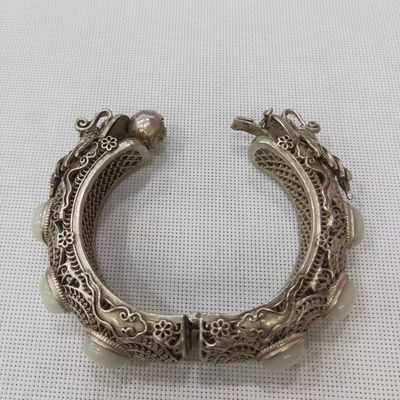 अच्छा आशीर्वाद के साथ चीनी पारंपरिक शुभ पैटर्न कंगन